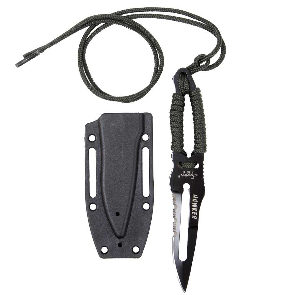 Hawker 5-inch Paracord Fixed Blade Survival Knife