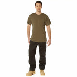 Rothco Cotton Blend Men's Military Pocket T-Shirt