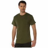 Rothco Cotton Blend Men's Military Pocket T-Shirt