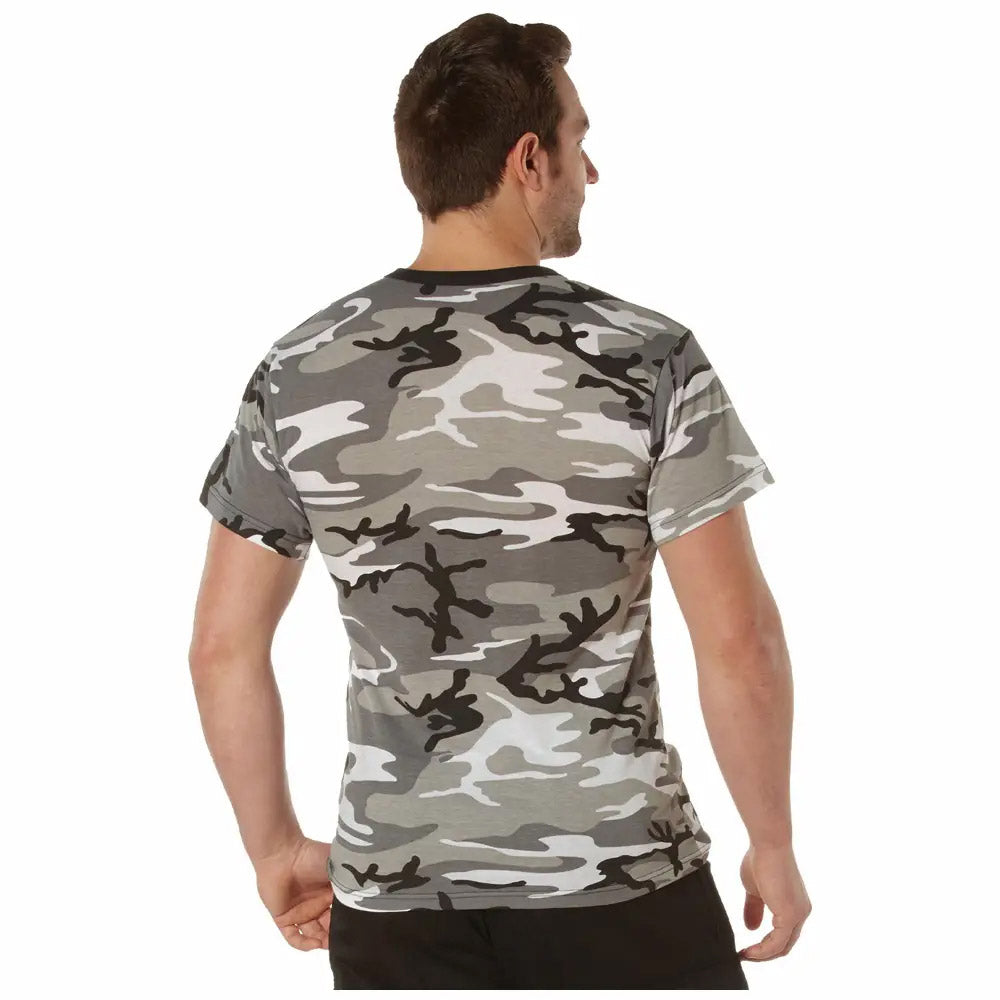 Rothco Cotton Blend Men's Military Pocket T-Shirt