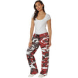 Women's Red Camo Paratrooper Fatigue Pants