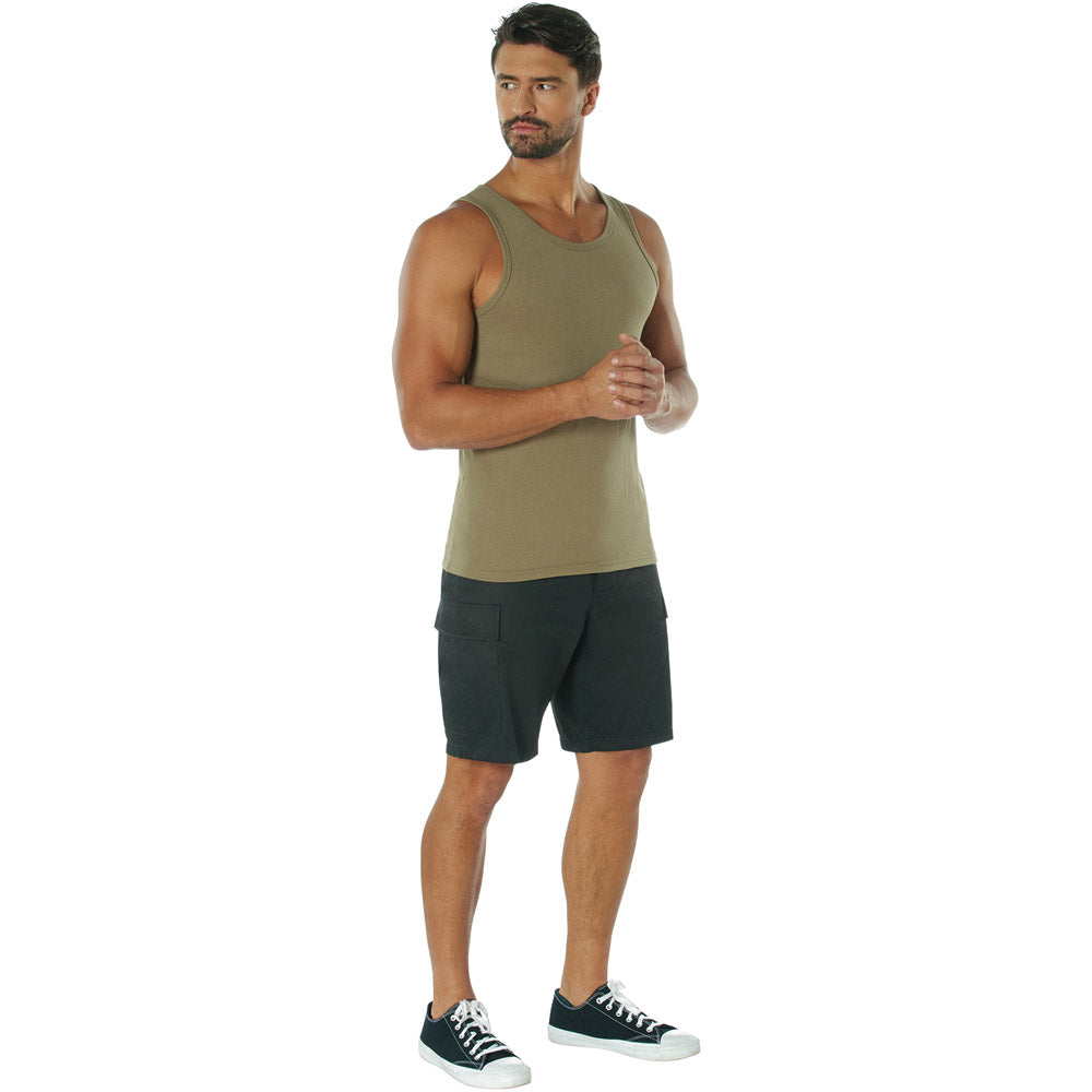 Coyote Brown Military Tank Top