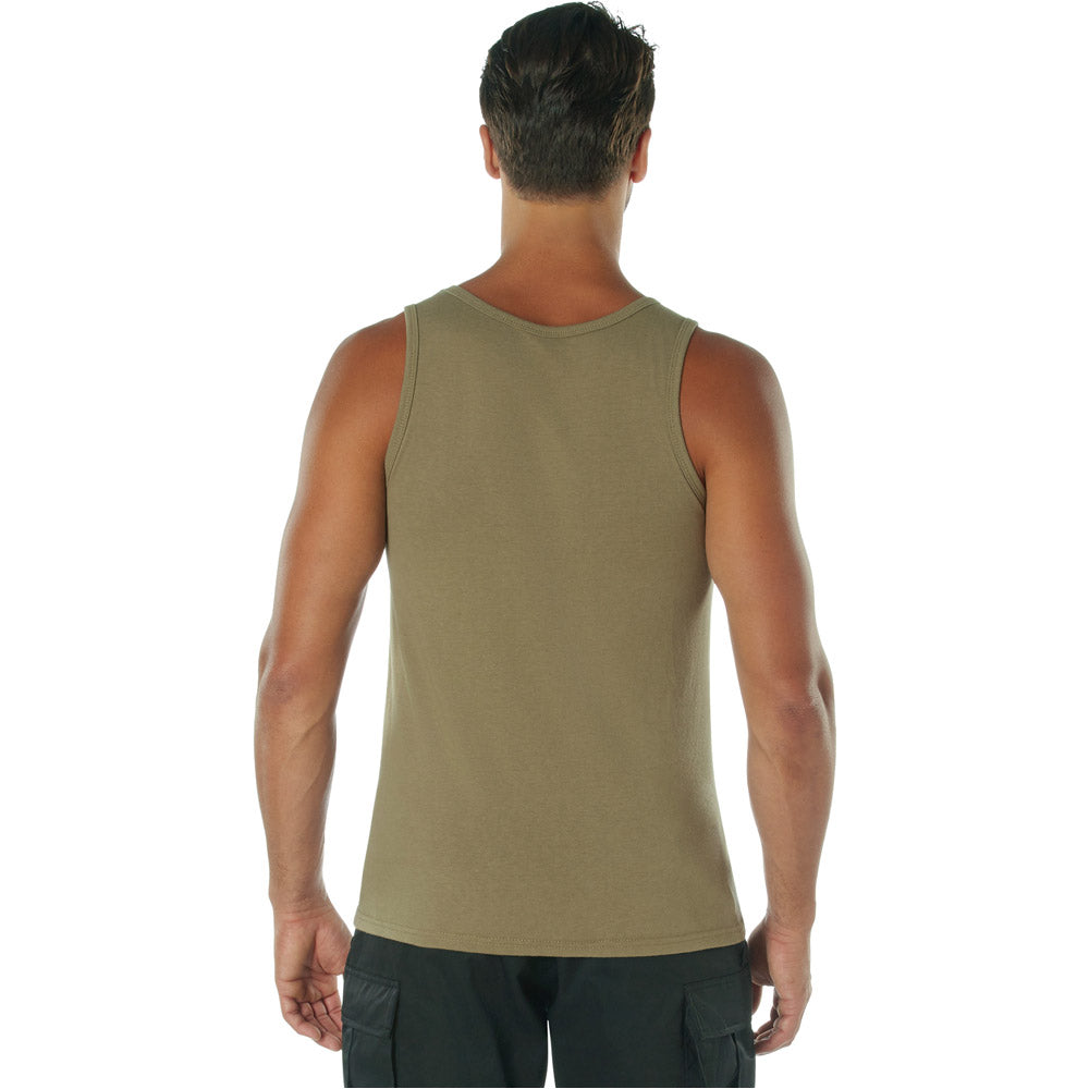 Coyote Brown Military Tank Top