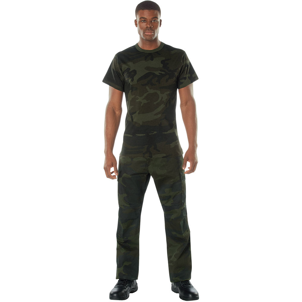 Midnight Camouflage Military T-shirt