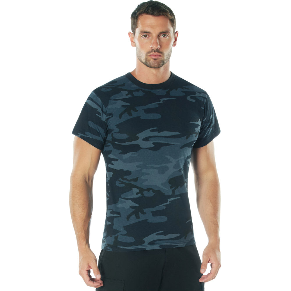 Midnight Camouflage Military T-shirt