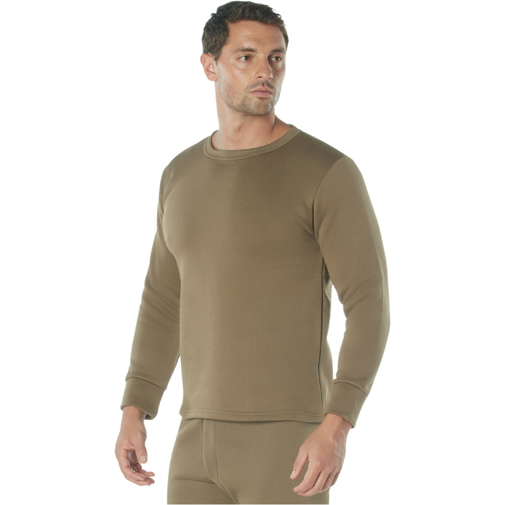 AR607-1 Coyote Brown Gen 3 ECWCS Heavyweight Thermal Shirt