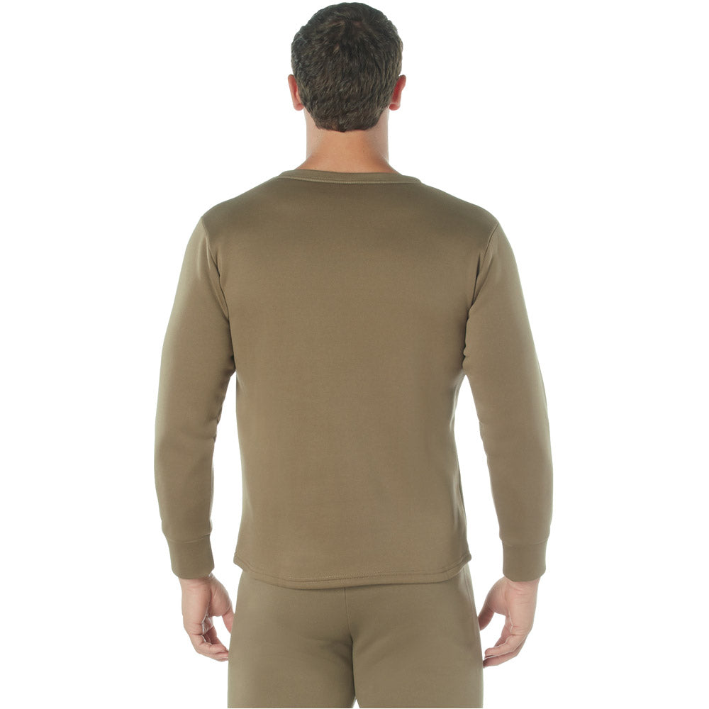 AR607-1 Coyote Brown Gen 3 ECWCS Heavyweight Thermal Shirt