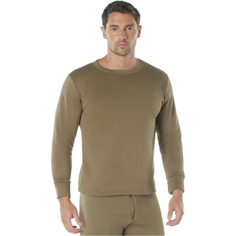 AR607-1 Coyote Brown Gen 3 ECWCS Heavyweight Thermal Shirt