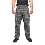 Men's Black Camouflage Vintage Paratrooper Pants