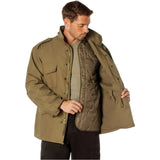 Coyote Brown M-65 Field Jacket with Liner