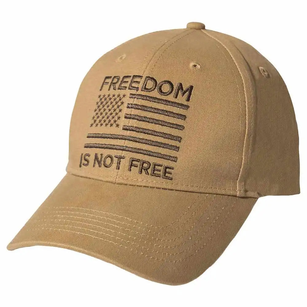 Freedom Is Not Free US Flag Baseball Cap by Rothco