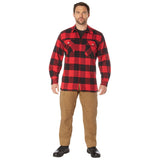 Concealed Carry Zip Flannel Shirt