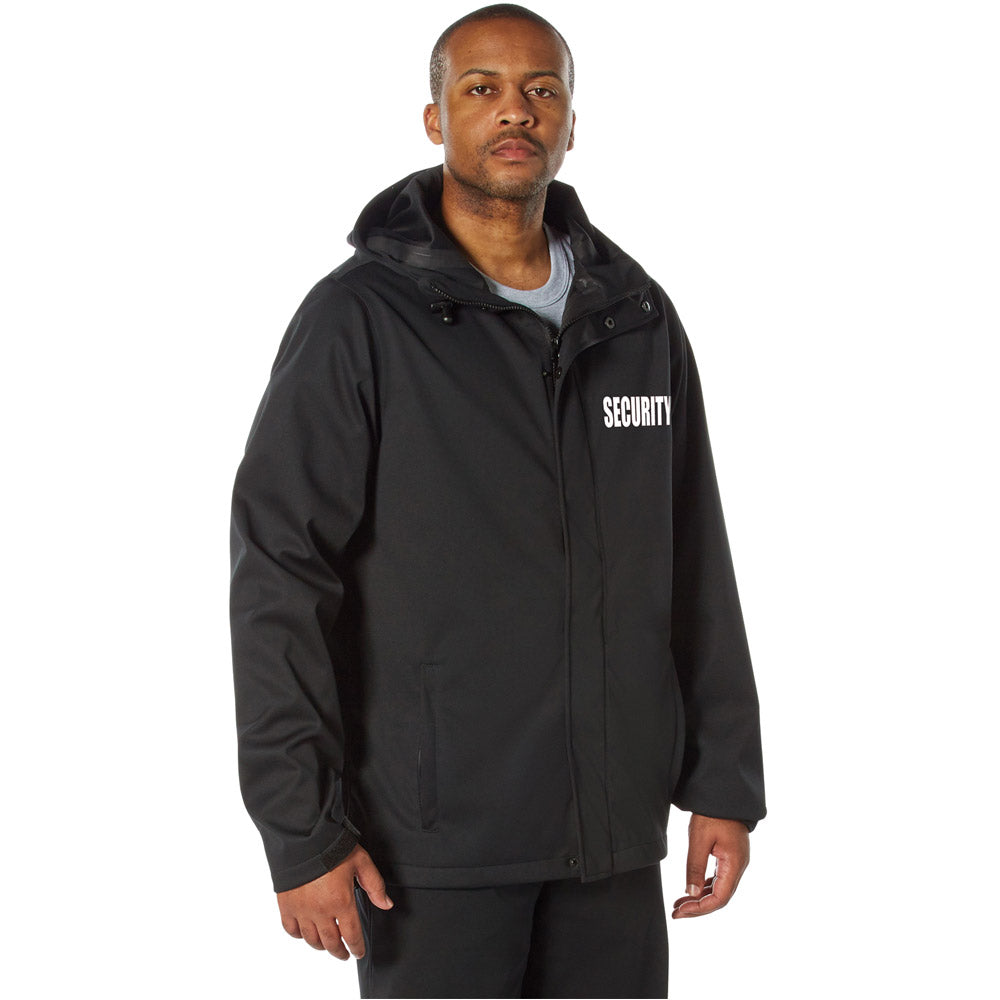 Rothco Shadow Ops Waterproof Security Print Rain Jacket