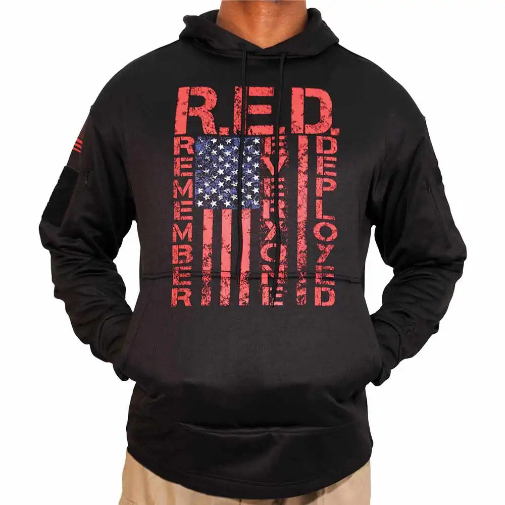 R.E.D. Concealed Carry Military Hoodie