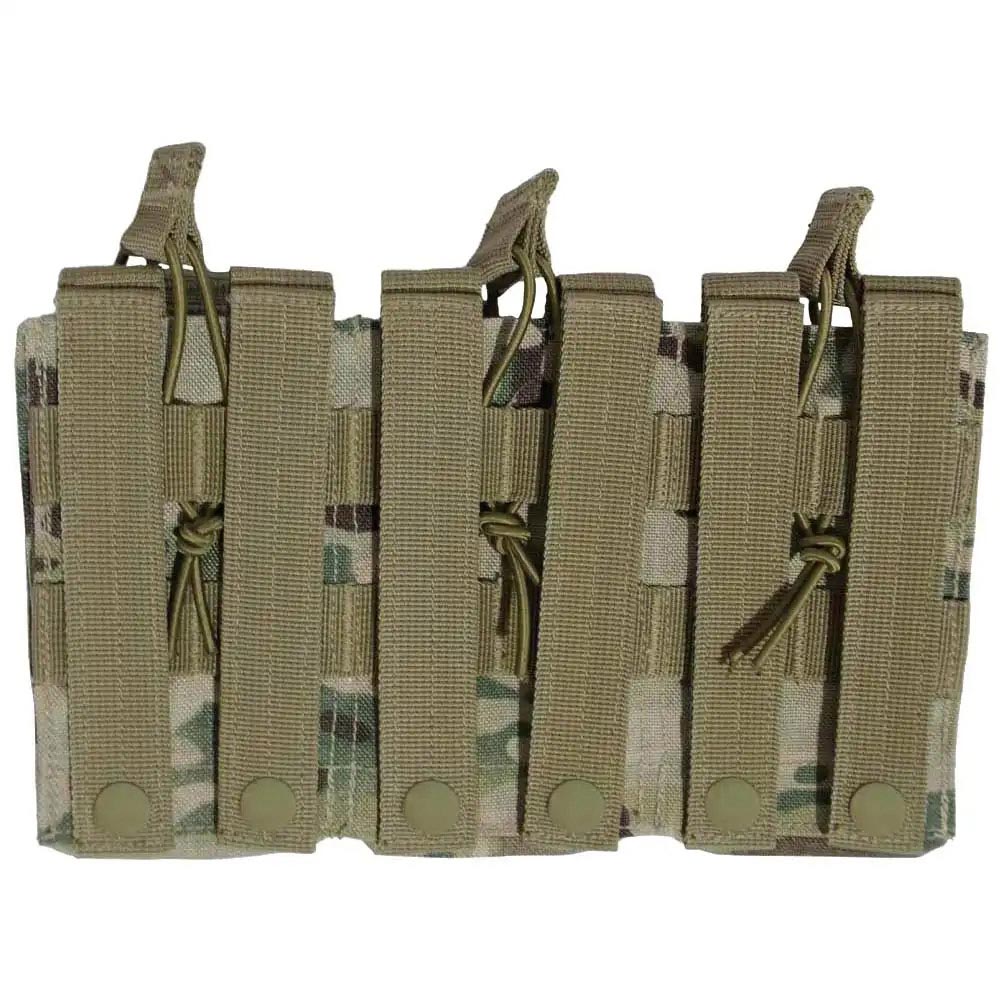 Rothco Multicam MOLLE Open Top 6 Rifle Mag Pouch