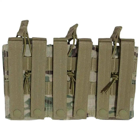 Rothco Multicam MOLLE Open Top 6 Rifle Mag Pouch