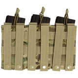 Rothco Multicam MOLLE Triple Kangaroo Rifle and Pistol Mag Pouch