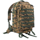 Woodland Digital MOLLE 3 Day Tactical Assault Pack