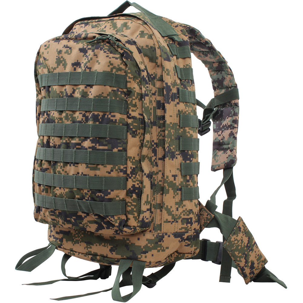 Woodland Digital MOLLE 3 Day Tactical Assault Pack