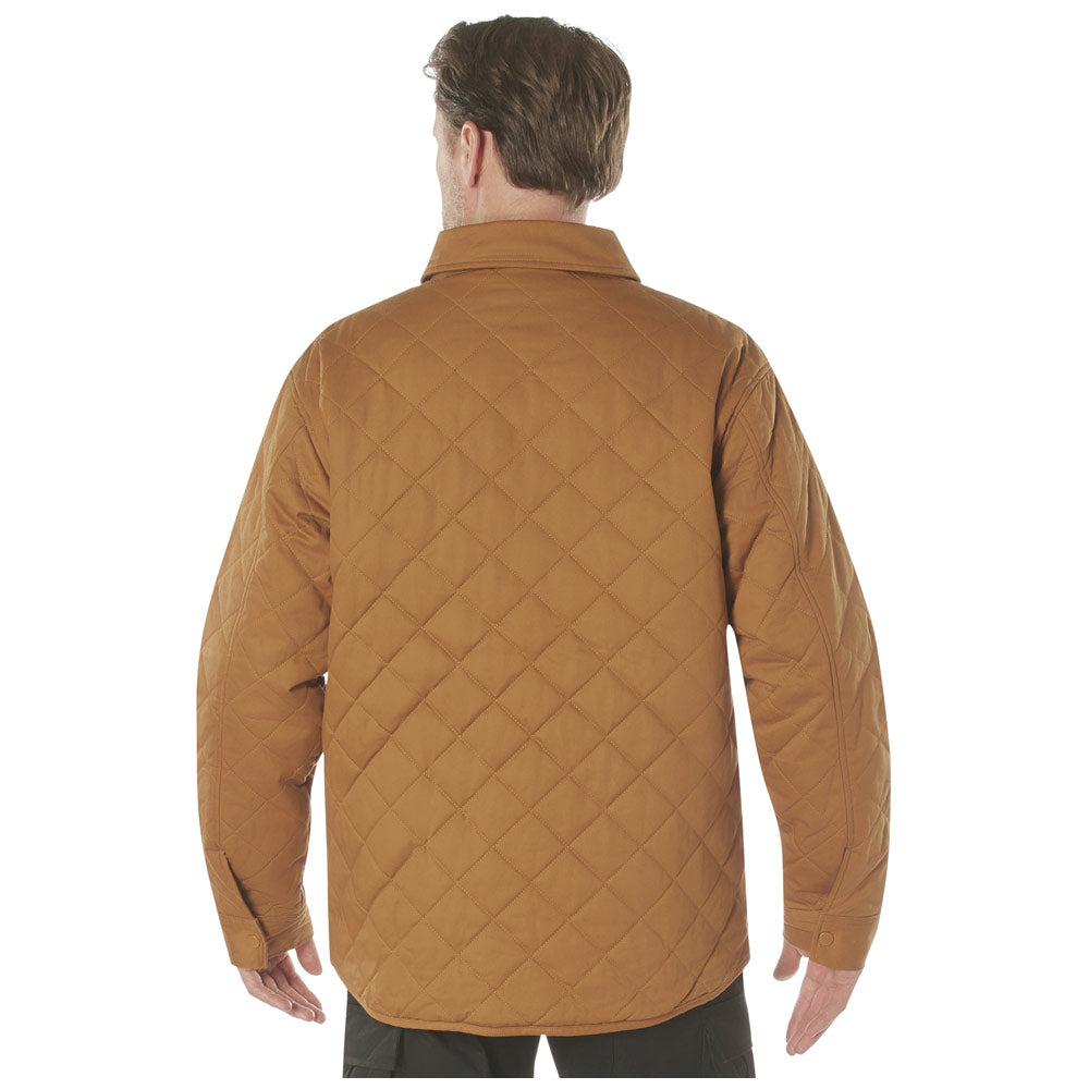 Rothco Diamond Quilted Cotton Rugged Men's Jacket