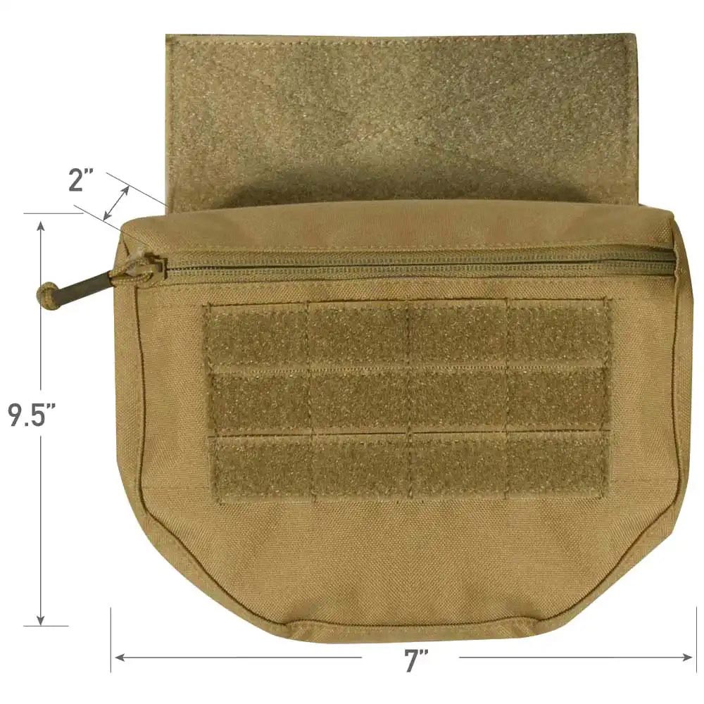 Front MOLLE Pouch Attachment for Plate Carrier Vests