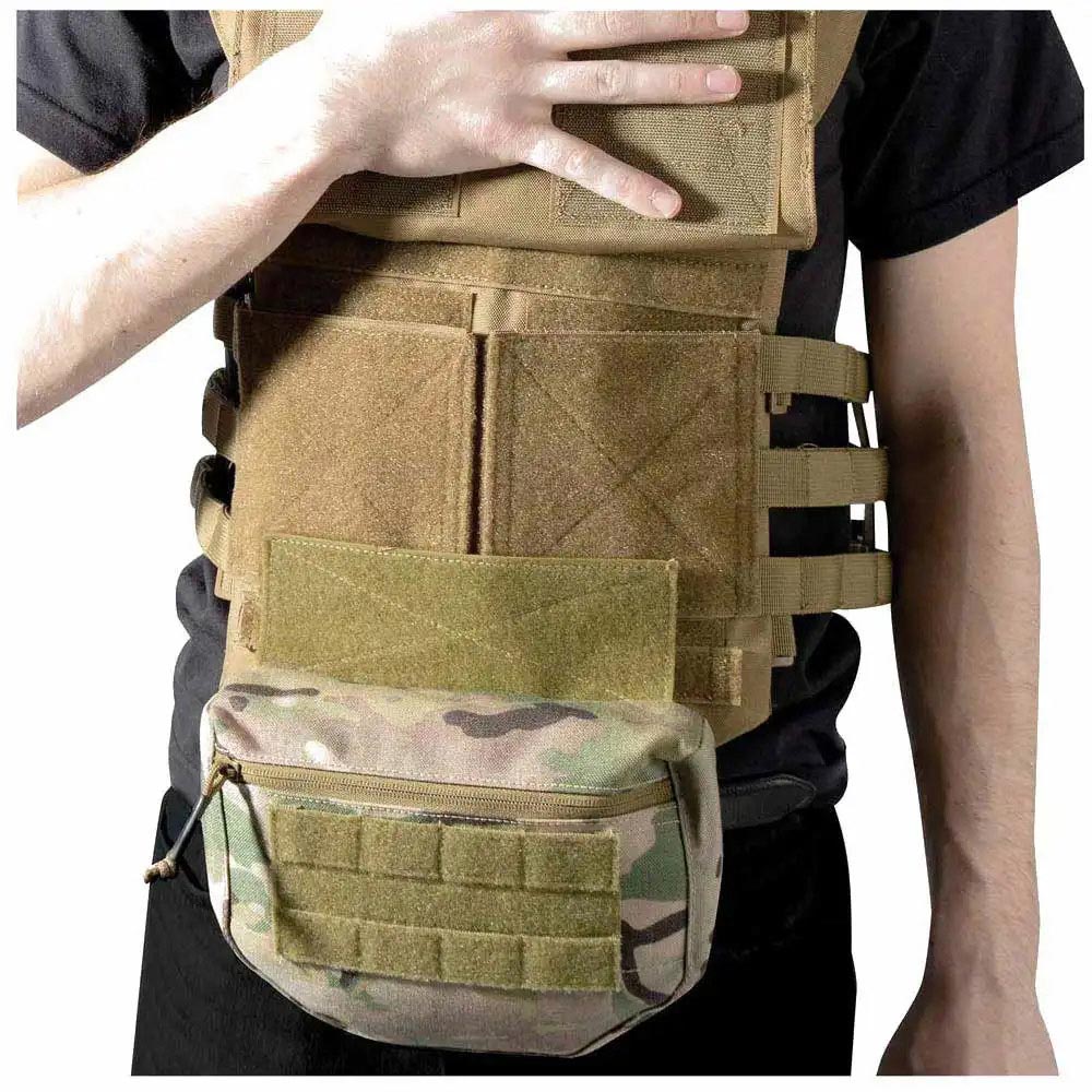 Front MOLLE Pouch Attachment for Plate Carrier Vests