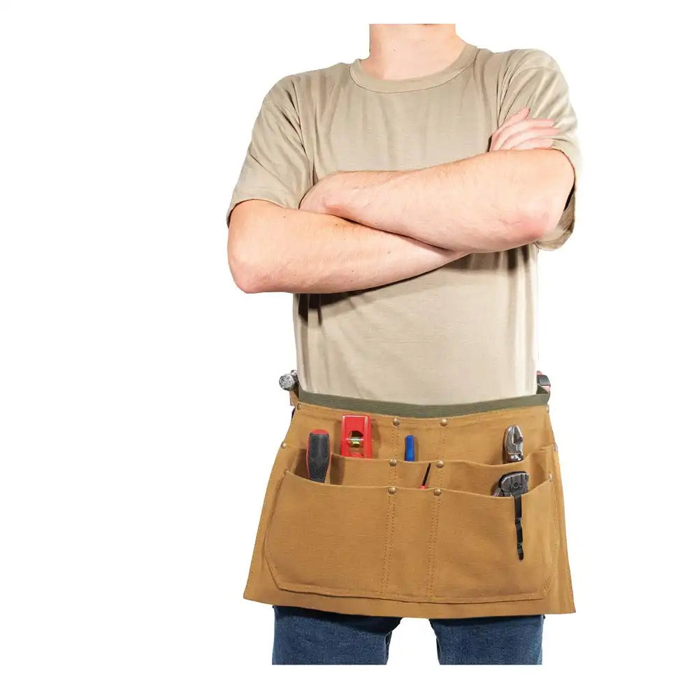 6-Pocket Canvas Waist Work Apron