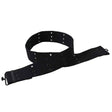 Basic Issue G.I. Style Black Canvas Pistol Belt with Metal Buckle