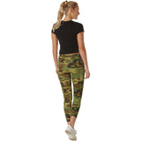 Womens Woodland Camo Performance Leggings