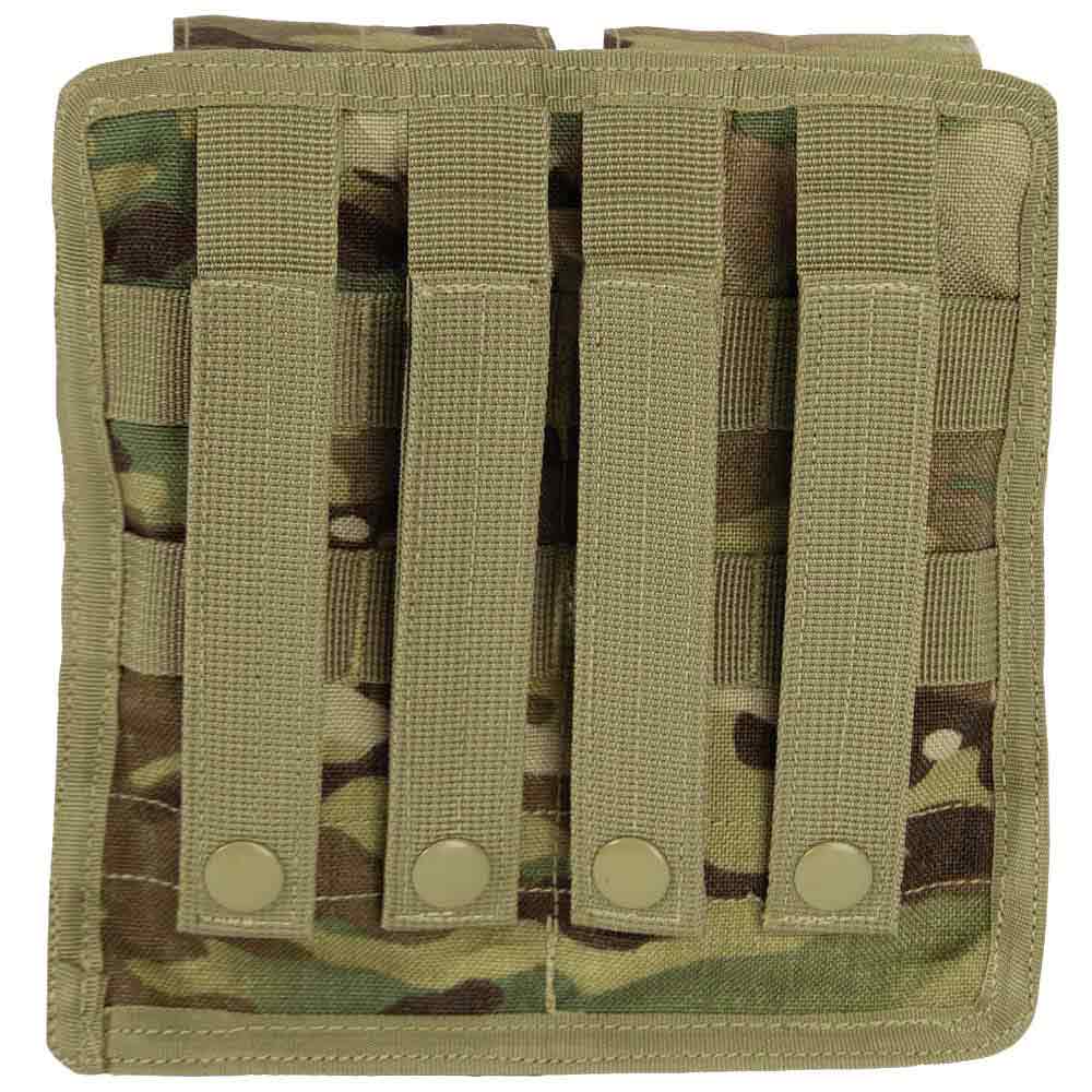 Rothco Multicam MOLLE Universal Double Rifle Mag Pouch