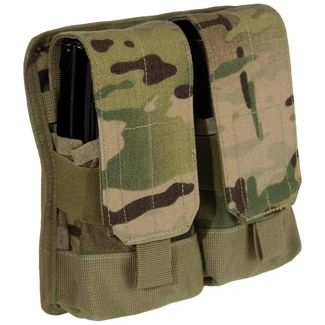 Rothco Multicam MOLLE Universal Double Rifle Mag Pouch