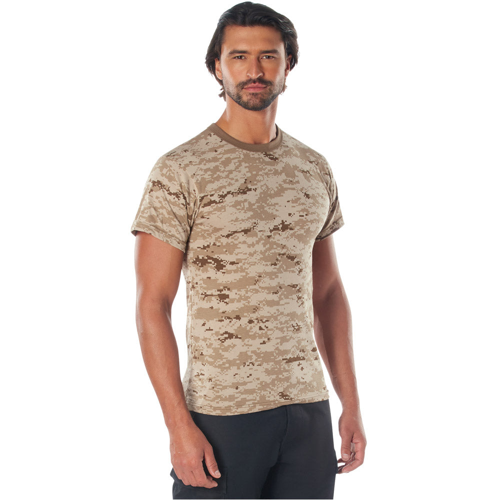 Desert Digital Camo Short Sleeve T-Shirt