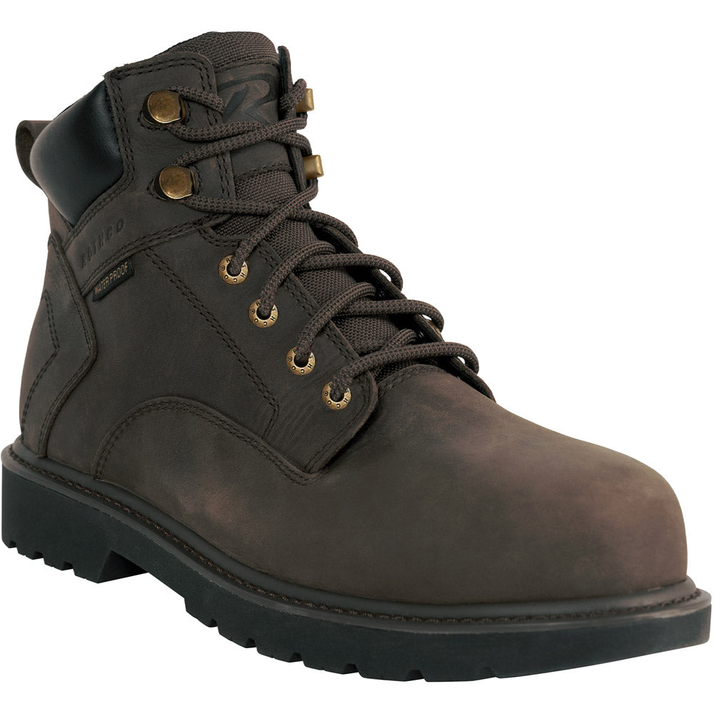 Rothco Tradesman 6-inch Composite Safety Toe Waterproof Work Boot