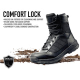 Rothco Guardian Tall Side Zip Waterproof Tactical Boot