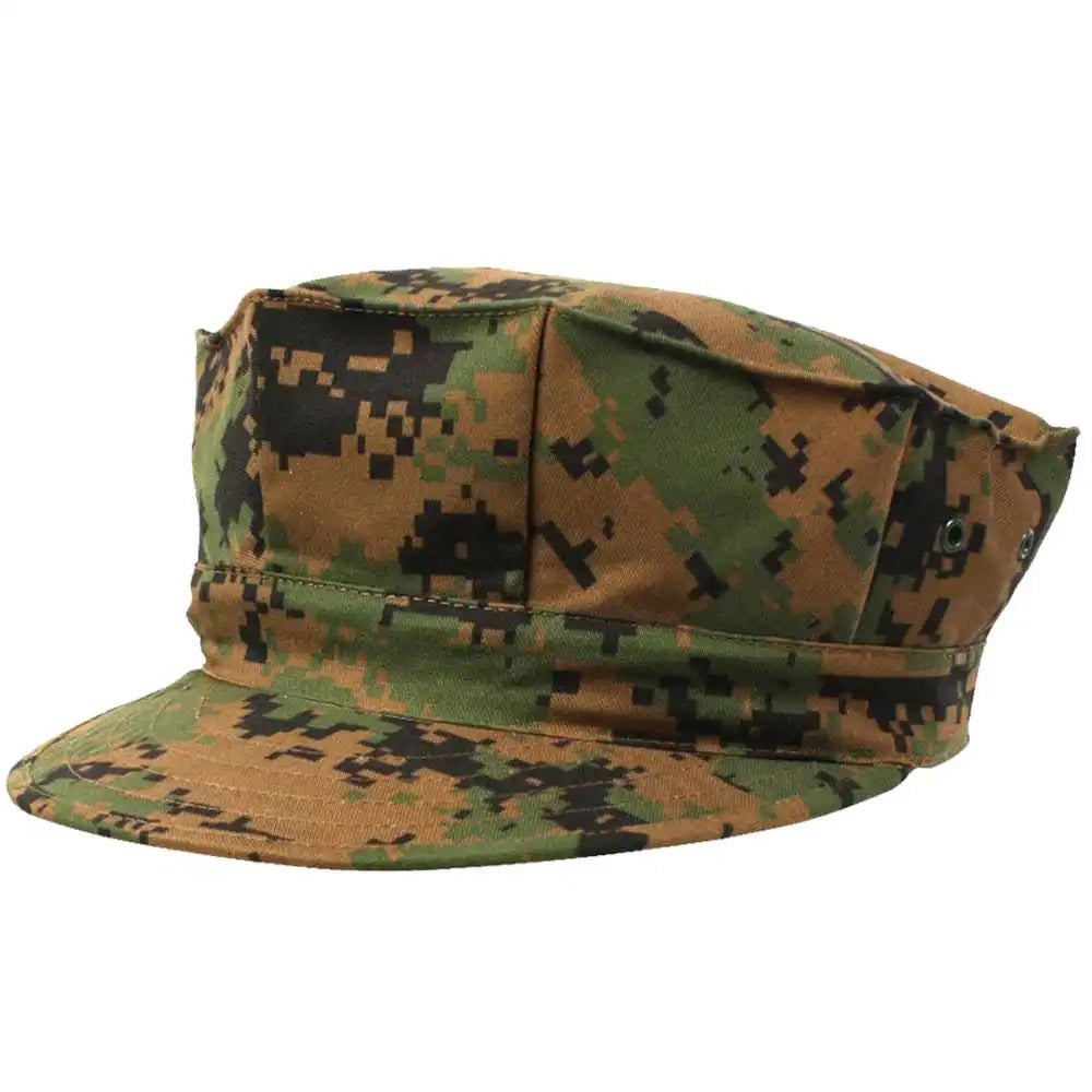 US Marines Twill 8-Point Hat with No Emblem