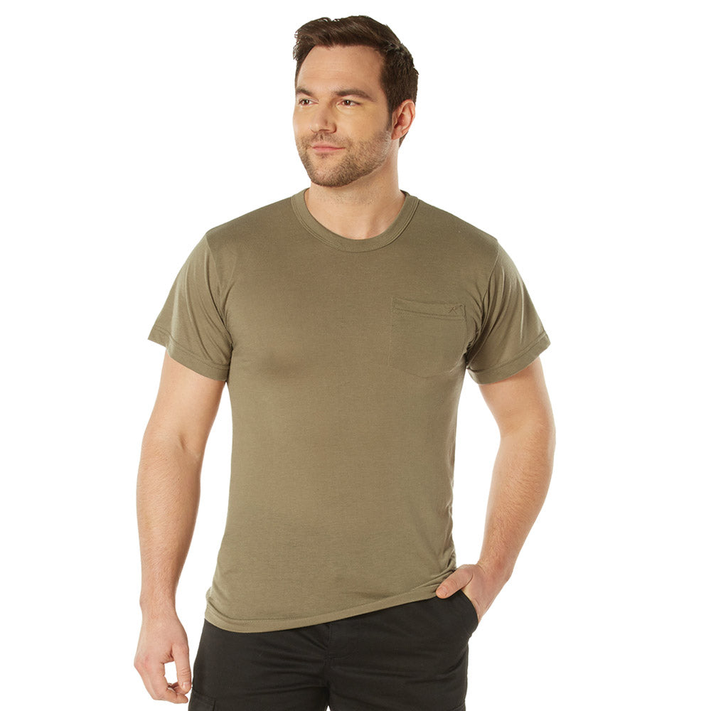 Rothco Stay-Cool Moisture Wicking Pocket T-Shirt