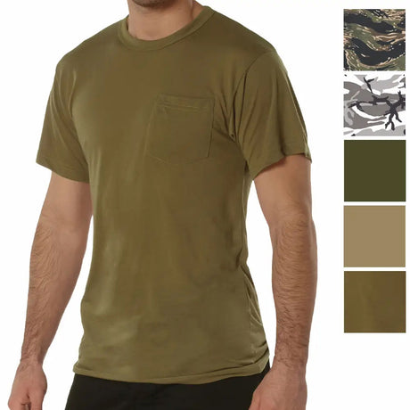 Rothco Stay-Cool Moisture Wicking Pocket T-Shirt