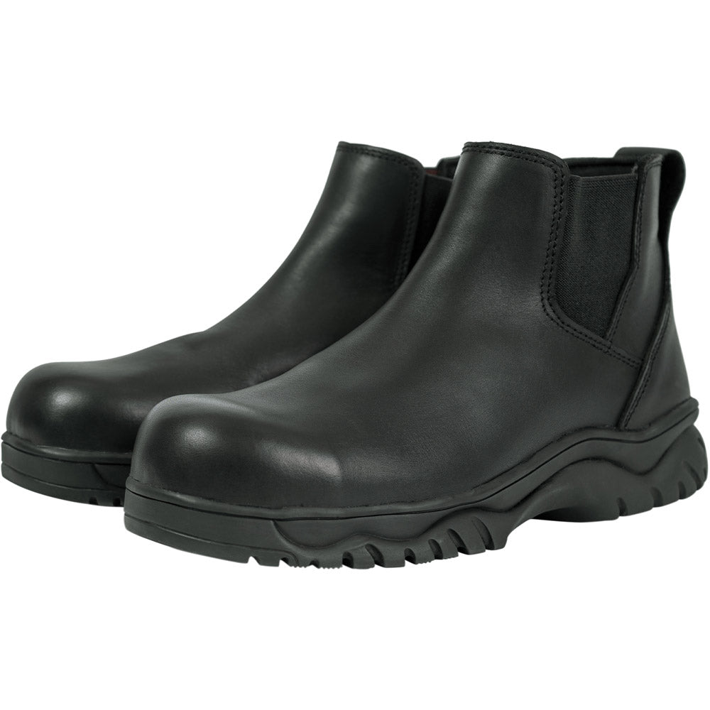 Forced Entry Mid Safety Toe Slip-on Uniform Work Boots