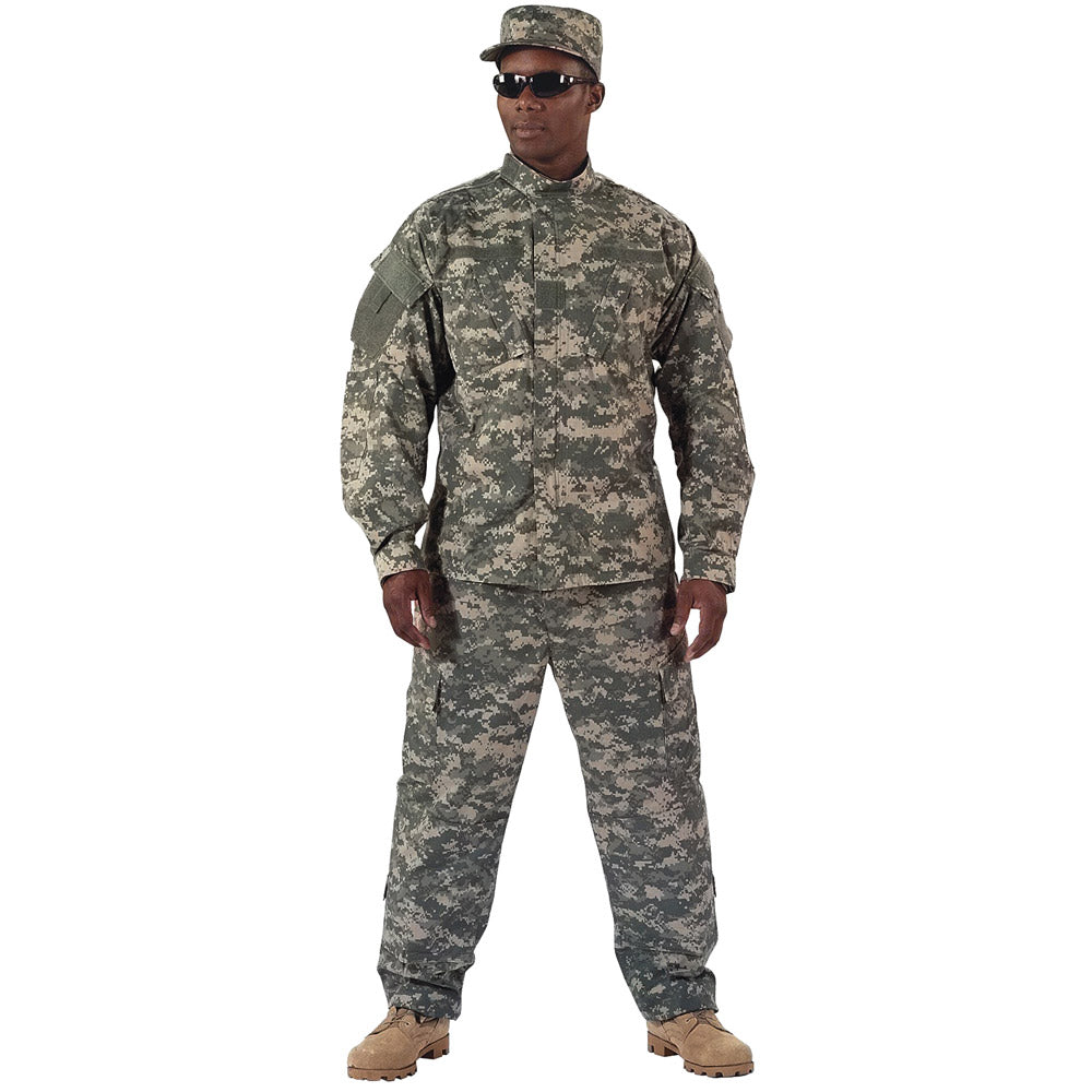 ACU Digital Camo Rip-Stop Military Uniform Coat