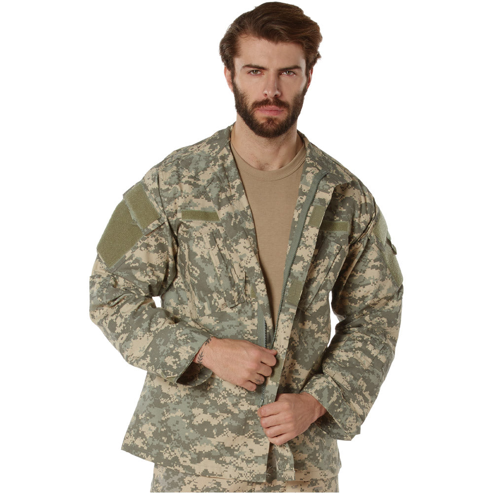 ACU Digital Camo Rip-Stop Military Uniform Coat