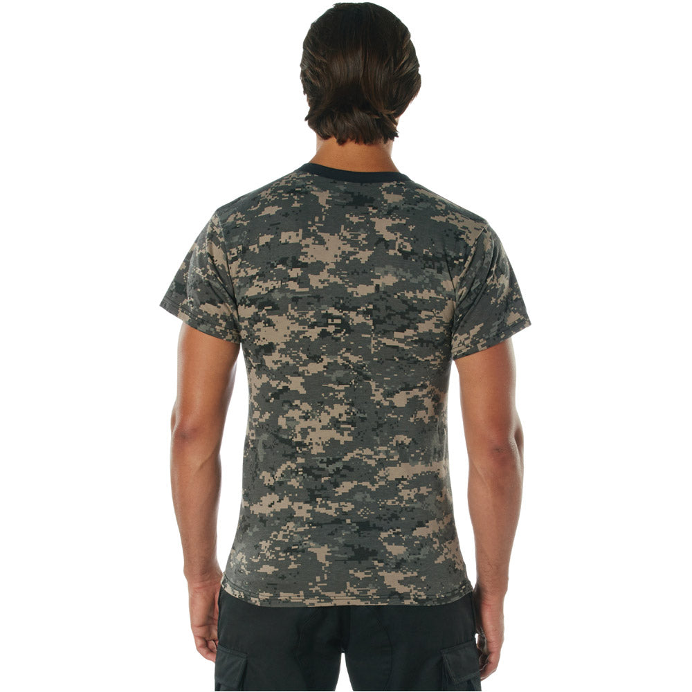 Subdued Urban Digital Camo Short Sleeve T-Shirt