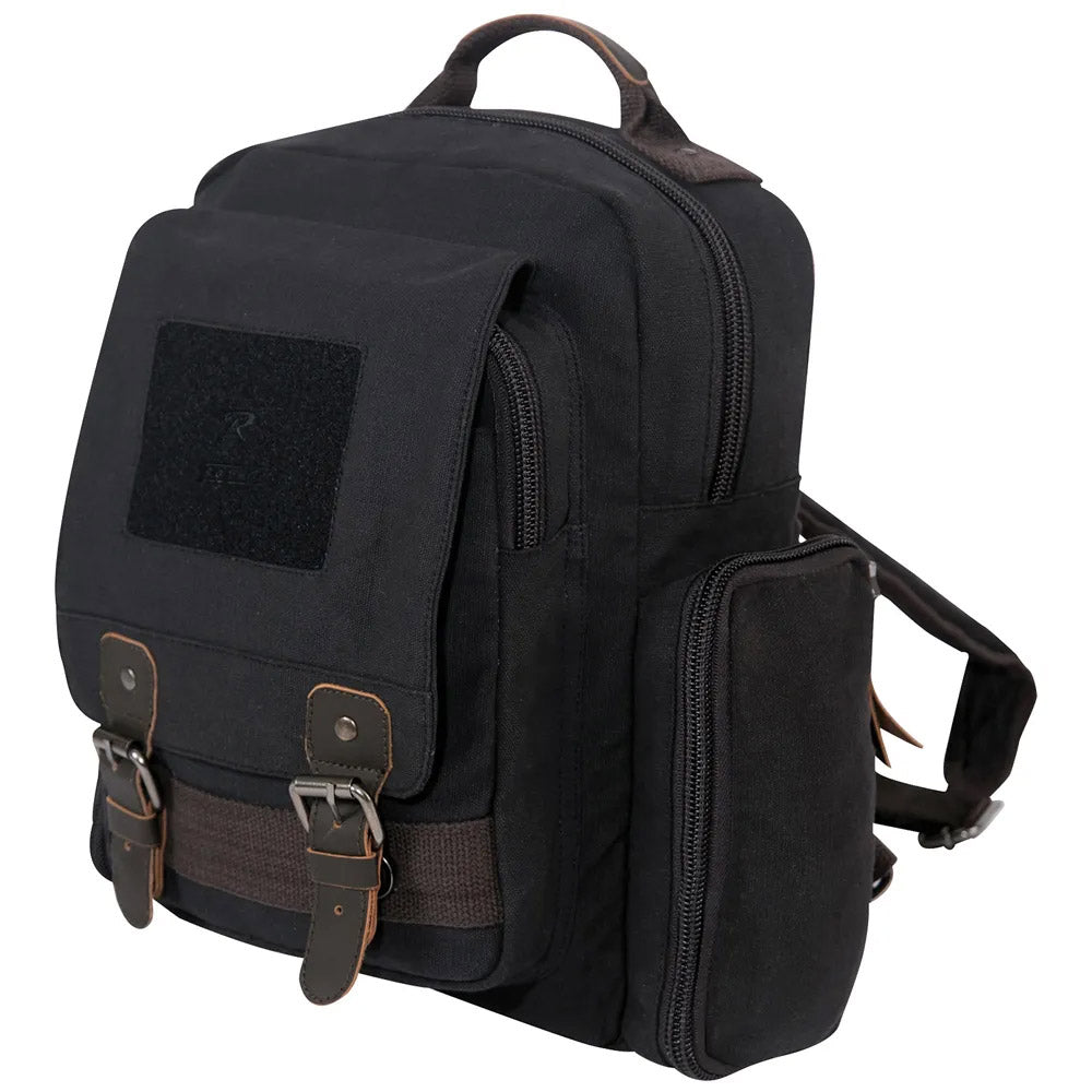 Vintage Canvas Sling Backpack