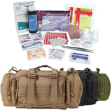 Fast Access Tactical First Aid Kit with Convertible Pack