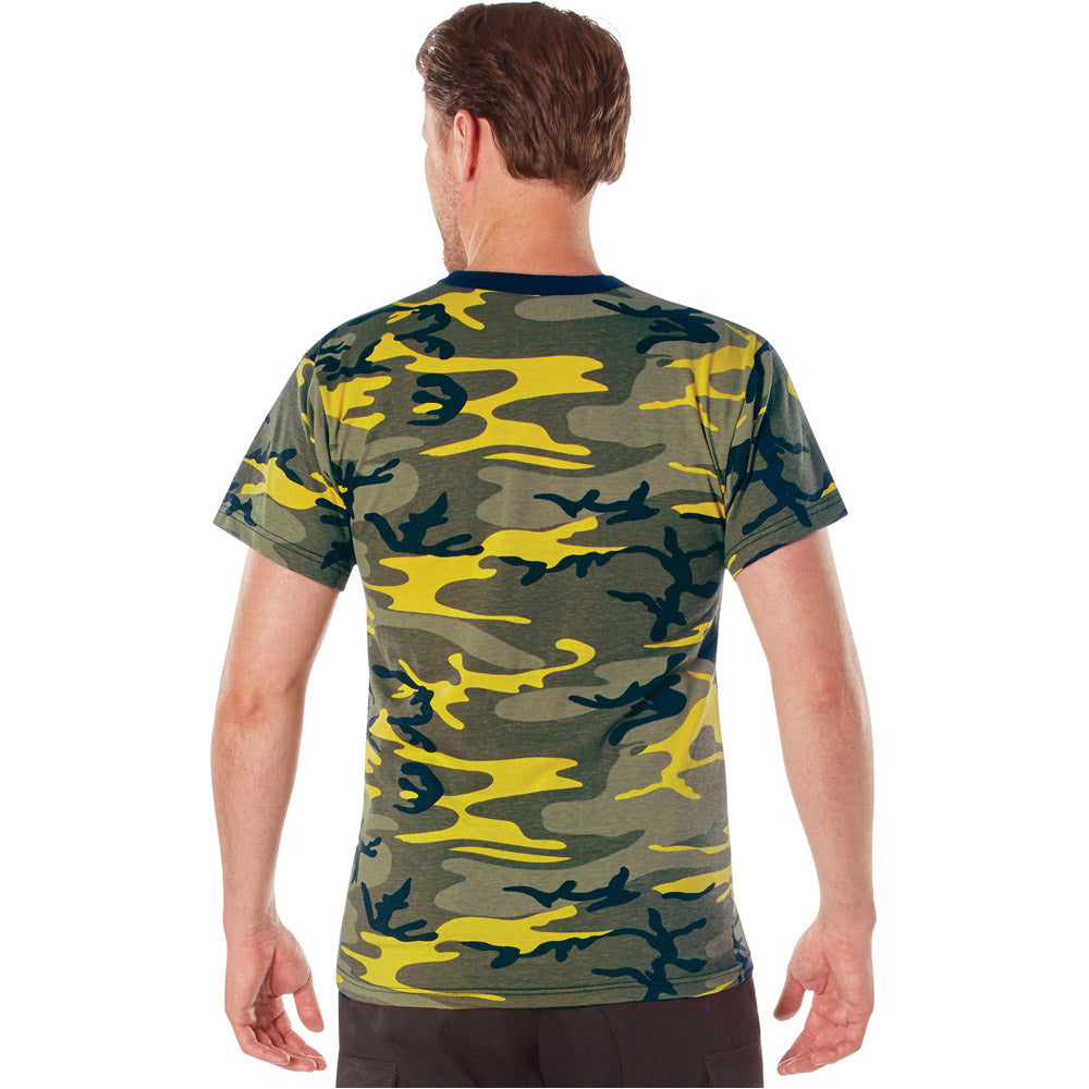 Stinger Yellow Camo Short Sleeve T-Shirt