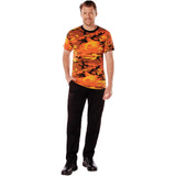 Savage Orange Camo Short Sleeve T-Shirt