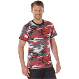 Red Camo Short Sleeve T-Shirt