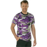 Ultra Violet Camo Short Sleeve T-Shirt