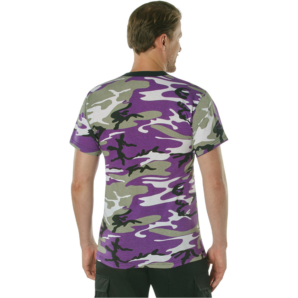 Ultra Violet Camo Short Sleeve T-Shirt