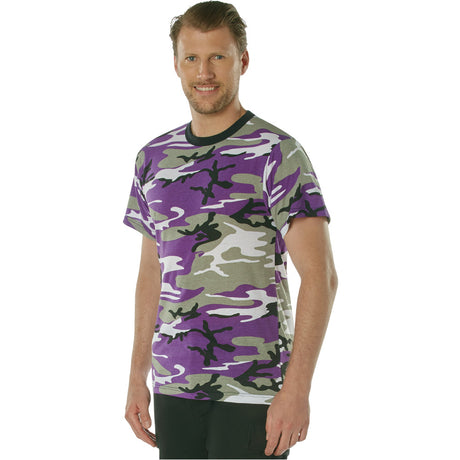 Ultra Violet Camo Short Sleeve T-Shirt