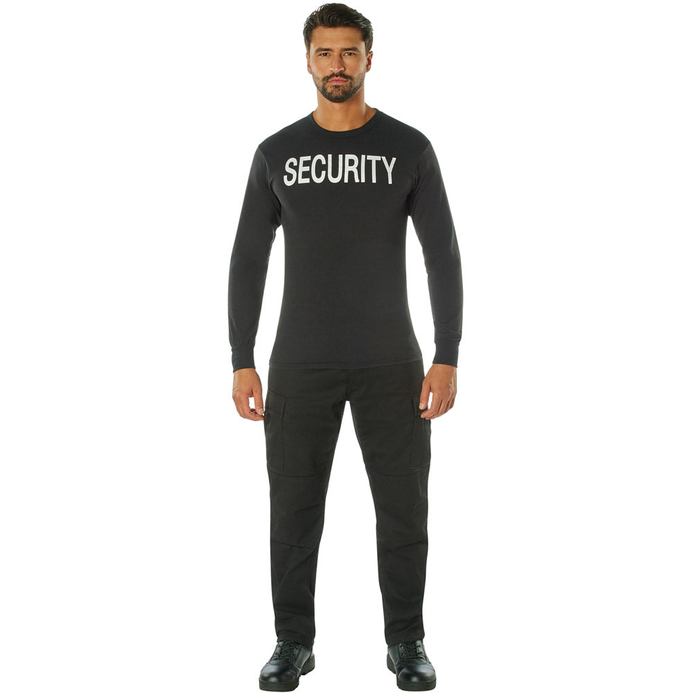 Double-Sided Long Sleeve Security T-Shirt